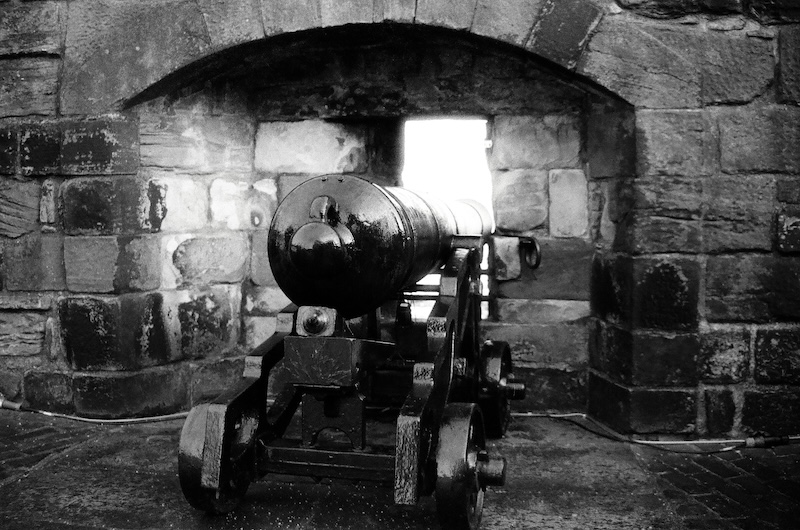 Canon in the Edinburgh Castle
