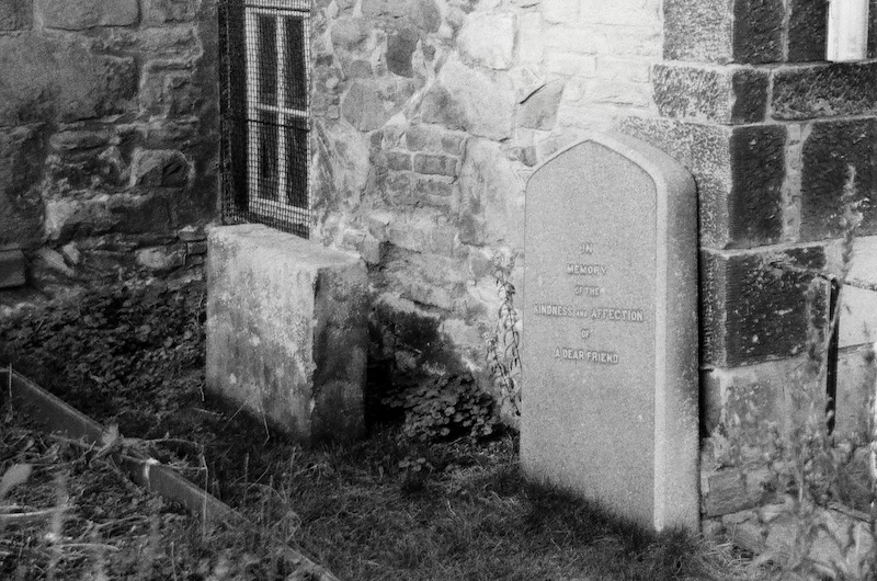 Grave in Kirkyard Edinburgh